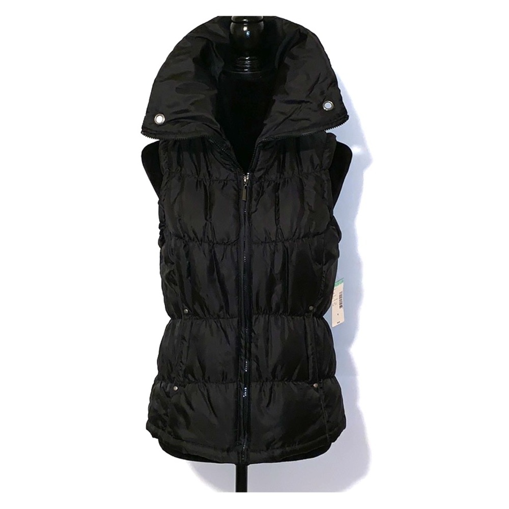 Black Puffer Vest